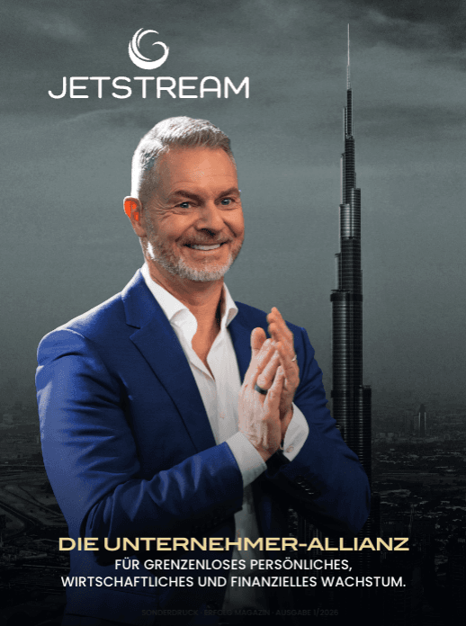 Erfolg Magazin: article on the Jetstream Mastermind